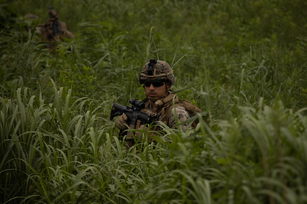 Marines with 9th ESB conduct counter IED training