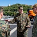 Task Force 61/2 commanding general visits USS Arlington