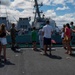 USS Gridley conducts a ship tour