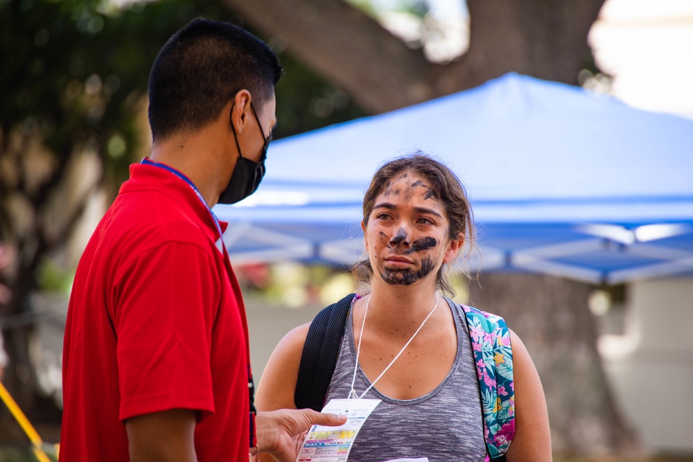 Participants conduct Humanitarian Aid Disaster Relief during RIMPAC 2022