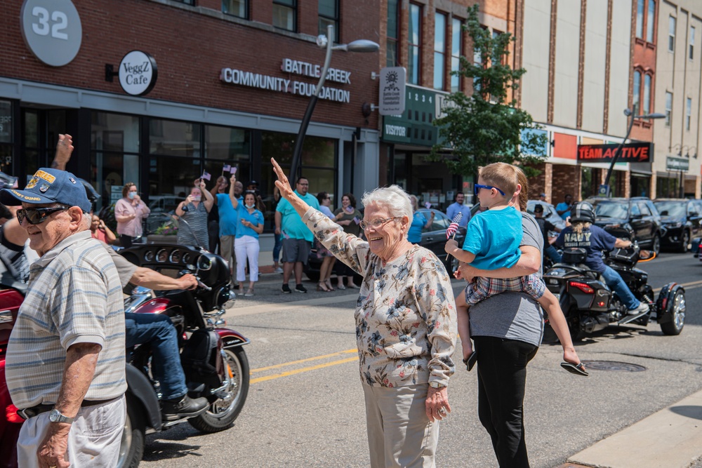 Battle Creek hosts the Wall that Heals