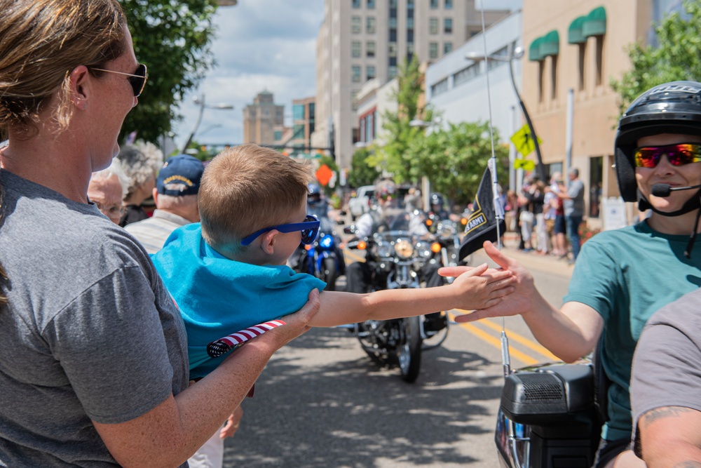 Battle Creek hosts the Wall that Heals