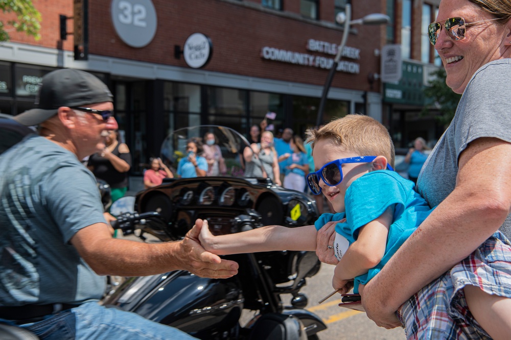 Battle Creek hosts the Wall that Heals