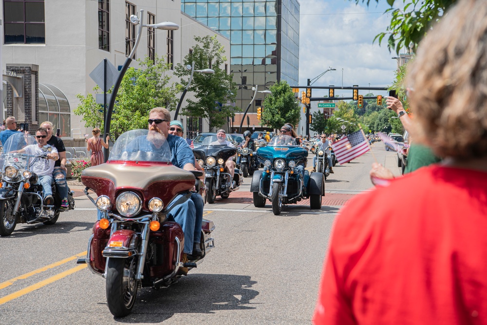 Battle Creek hosts the Wall that Heals