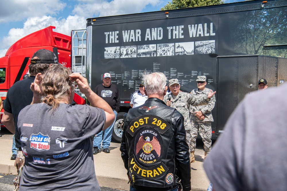 Battle Creek hosts the Wall that Heals