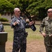 U.S. Marines with ATC Co. M discuss meteorology and oceanography with U.S. Navy and the Royal Australian Navy during RIMPAC 2022