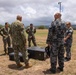 U.S. Marines with ATC Co. M discuss meteorology and oceanography with U.S. Navy and the Royal Australian Navy during RIMPAC 2022