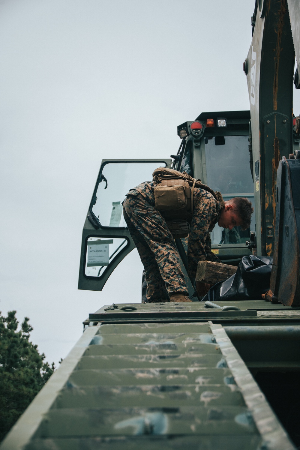 8th Engineer Support Battalion prepares for construction during Summer Pioneer 22 (Day 2)