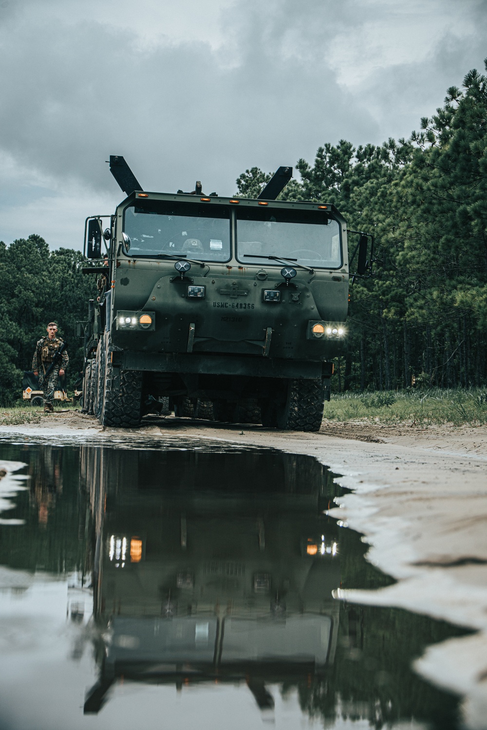 8th Engineer Support Battalion prepares for construction during Summer Pioneer 22 (Day 2)