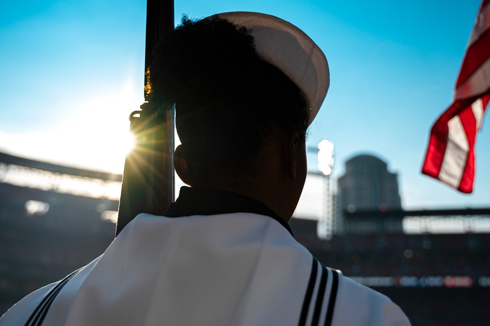 Military Appreciation Night at Busch Stadium