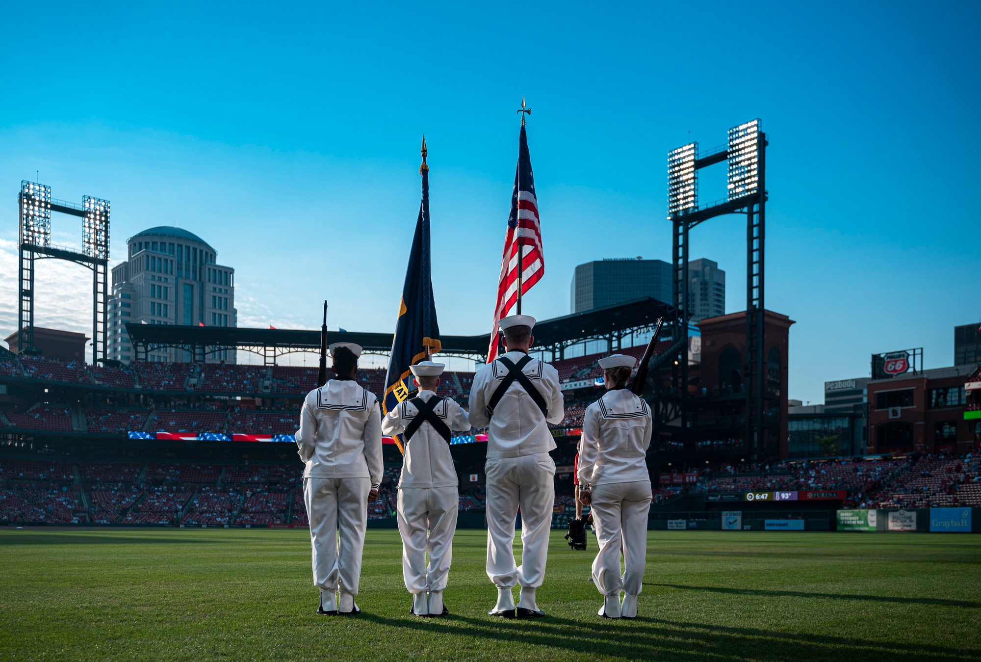 DVIDS - Images - Military Appreciation Night at Busch Stadium [Image 2 of 5]