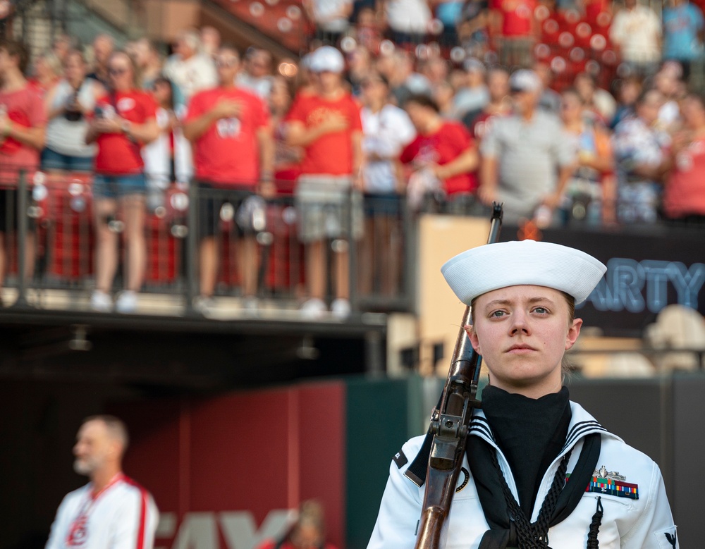 Military Appreciation Night at Busch Stadium