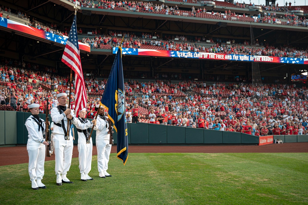 Military Appreciation Night at Busch Stadium