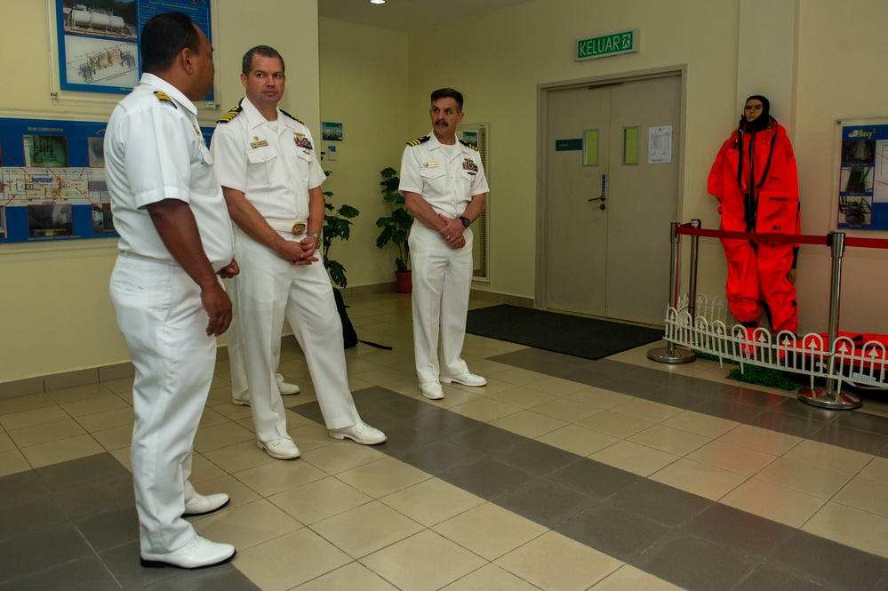 Frank Cable Tours Royal Malaysian Navy Submarine Command Headquarters