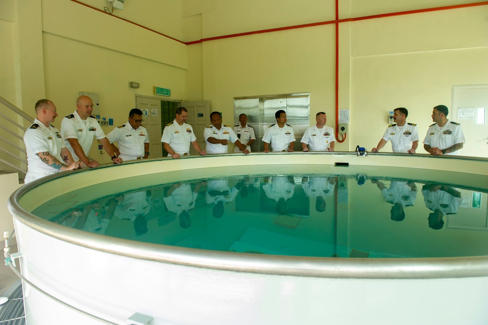 Frank Cable Tours Royal Malaysian Navy Submarine Command Headquarters