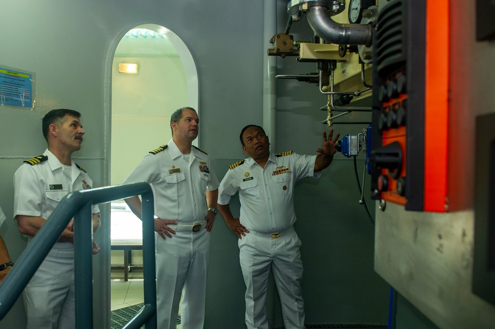 Frank Cable Tours Royal Malaysian Navy Submarine Command Headquarters