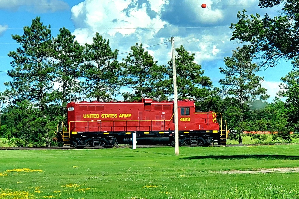 Locomotive at Fort McCoy