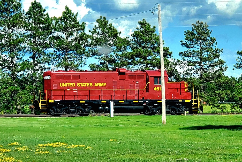 Locomotive at Fort McCoy