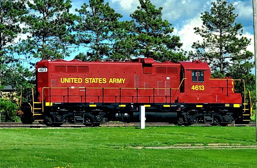 Locomotive at Fort McCoy