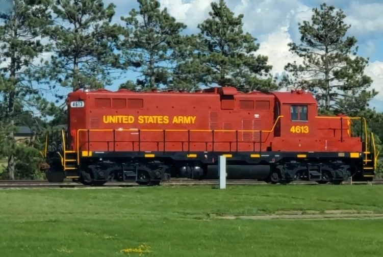 Locomotive at Fort McCoy