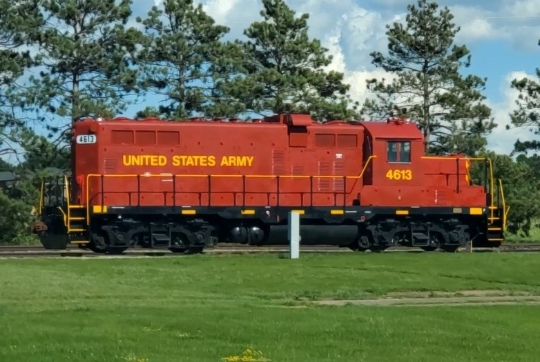 Locomotive at Fort McCoy