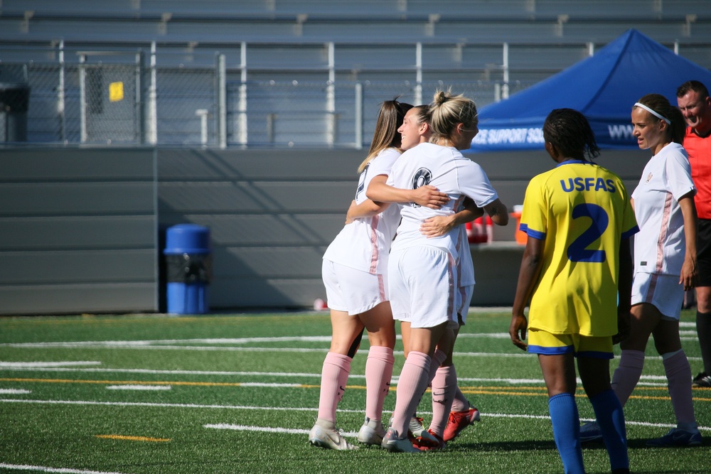 France defeats Mali 5-1 in CISM Women's Football Championship Match 11.