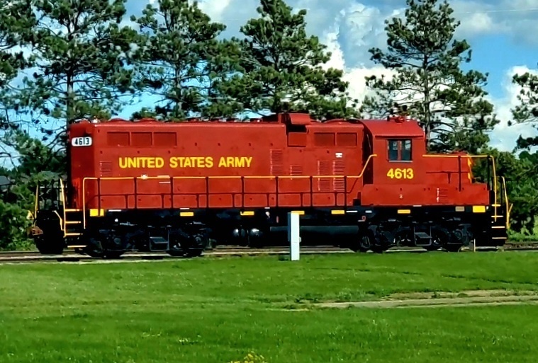 Locomotive at Fort McCoy