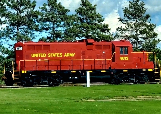 Locomotive at Fort McCoy