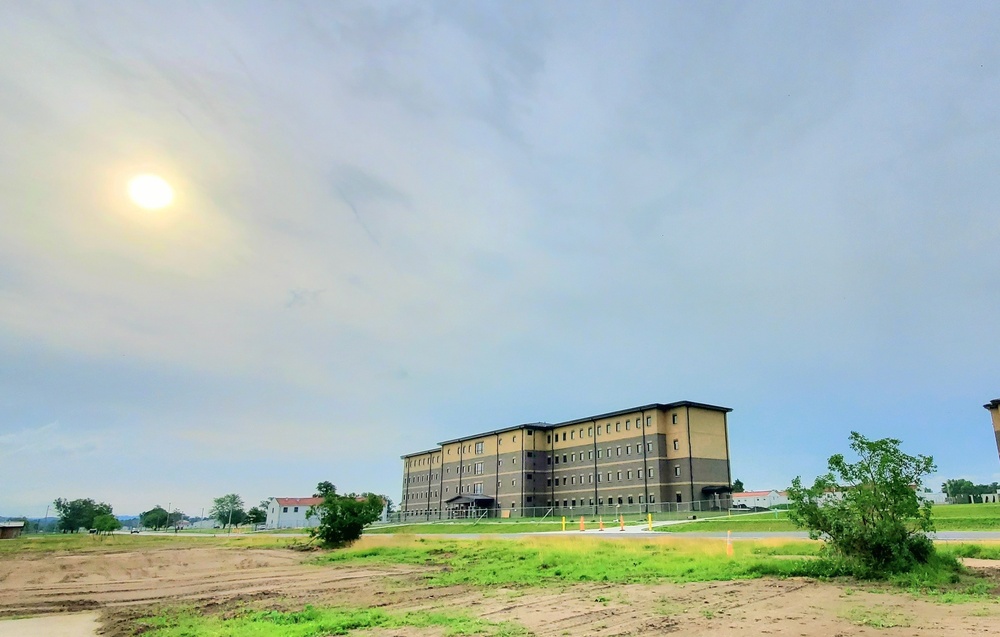 Second barracks construction project continues at Fort McCoy