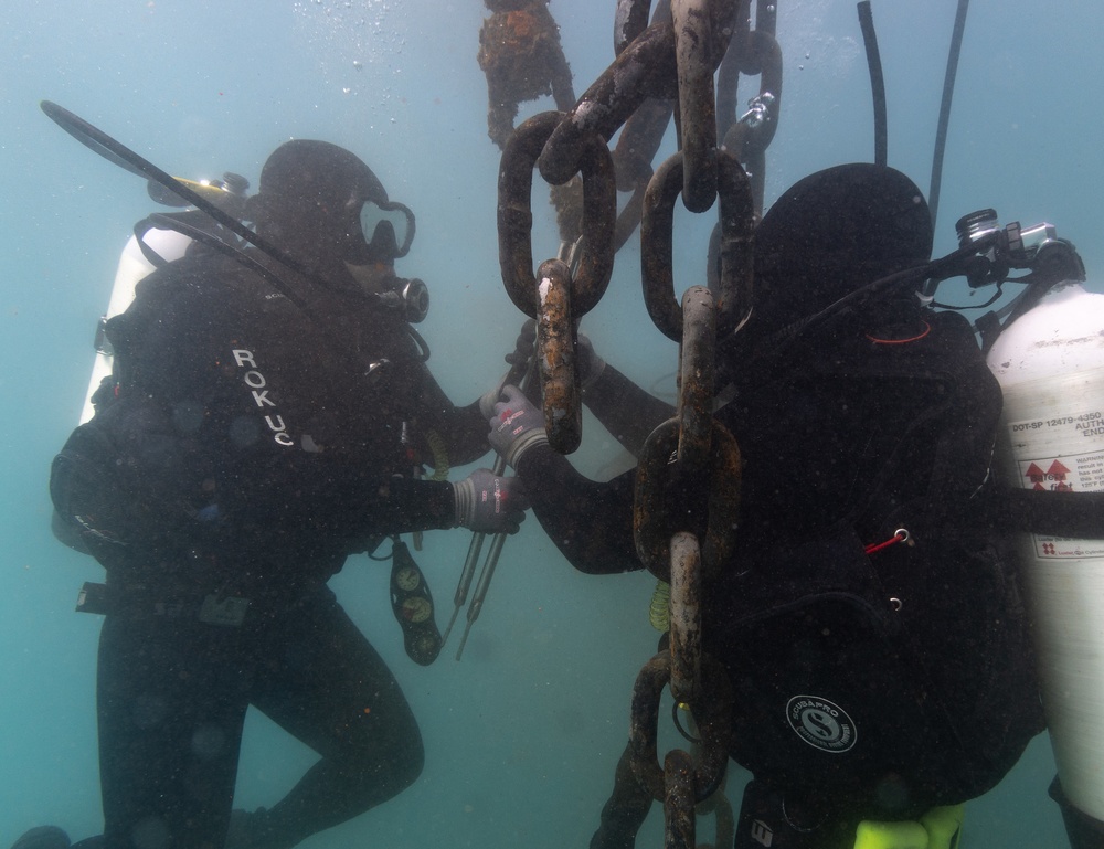 RIMPAC 2022: US, ROK Divers train together