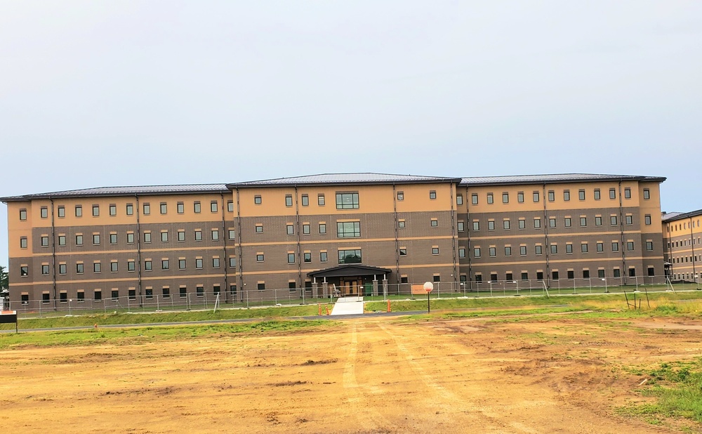 Second barracks construction project continues at Fort McCoy