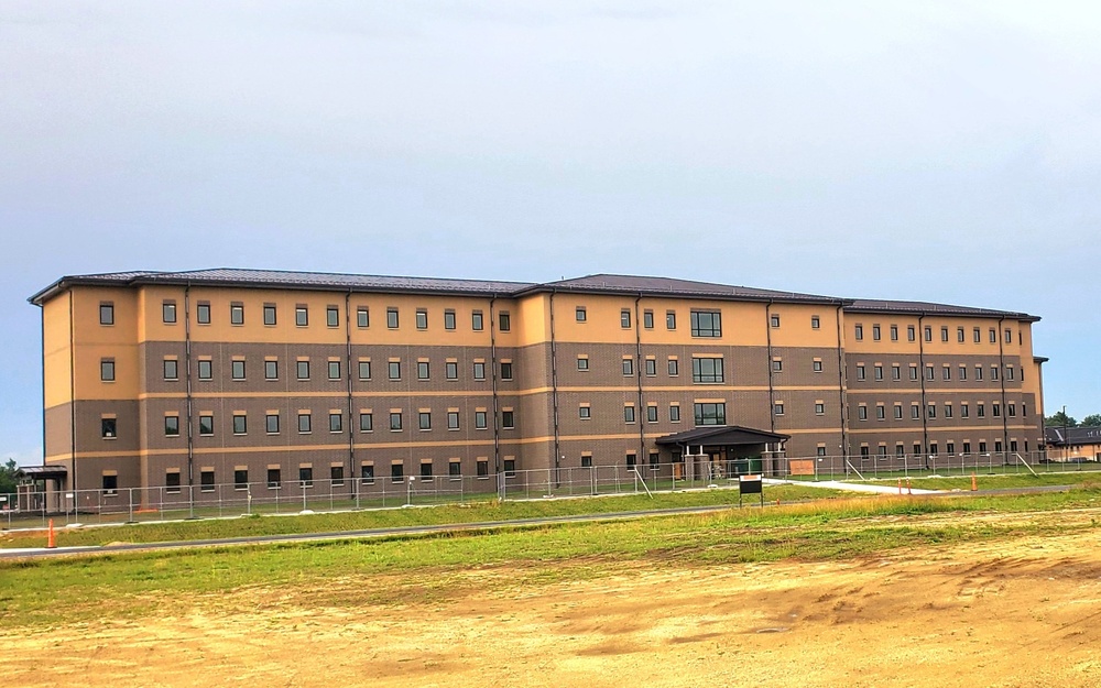 Second barracks construction project continues at Fort McCoy