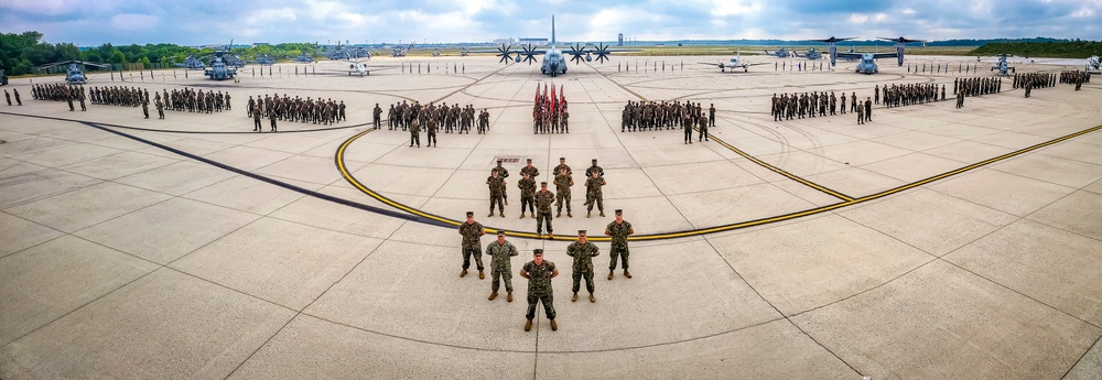 Marine Aircraft Group 49 holds Change of Command