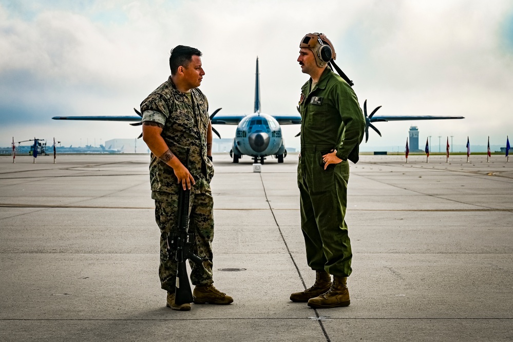 Marine Aircraft Group 49 holds Change of Command