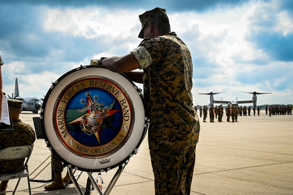 Marine Aircraft Group 49 holds Change of Command