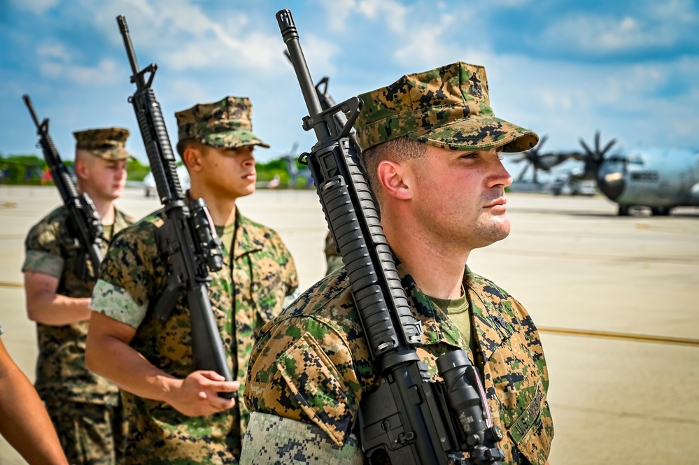 Marine Aircraft Group 49 holds Change of Command