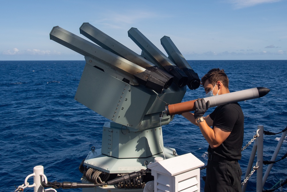 HMCS Vancouver trials Electronic Warfare tactics during RIMPAC 2022