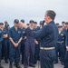 Rear Admiral Donnelly Visits USS Antietam (CG 54)