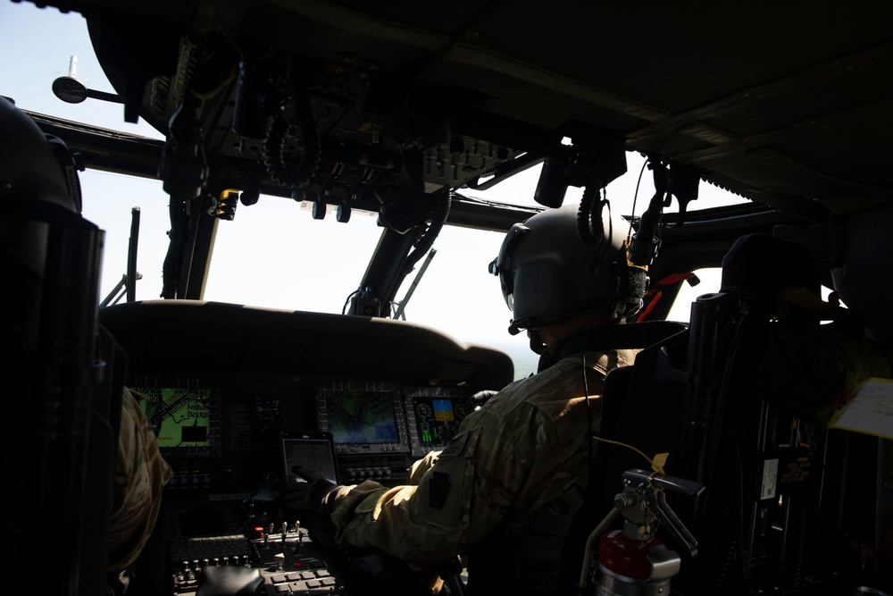 XCTC Morale Flight with Massachusetts National Guard