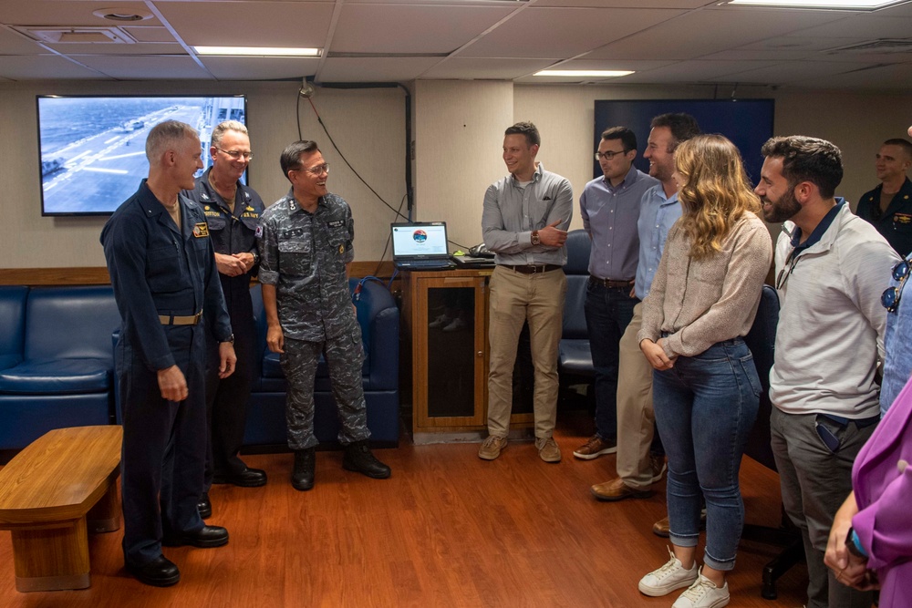 USS Essex Hosts Congressional Staff Delegation During RIMPAC 2022