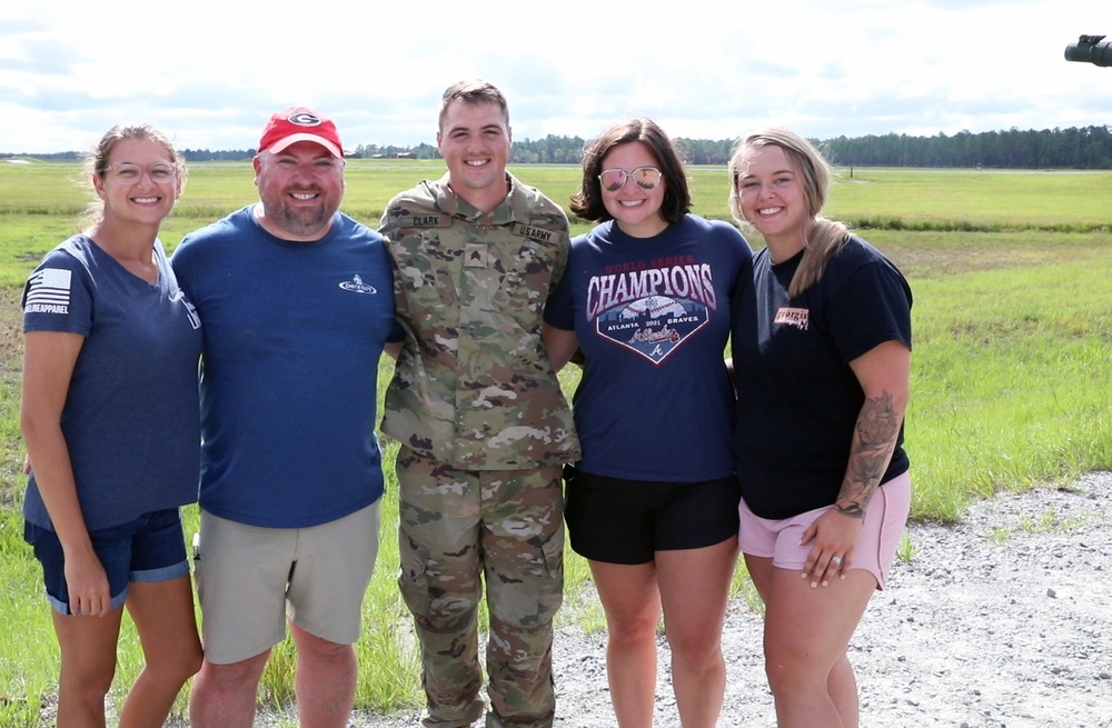 Mustang Squadron demos modernized tank during family day