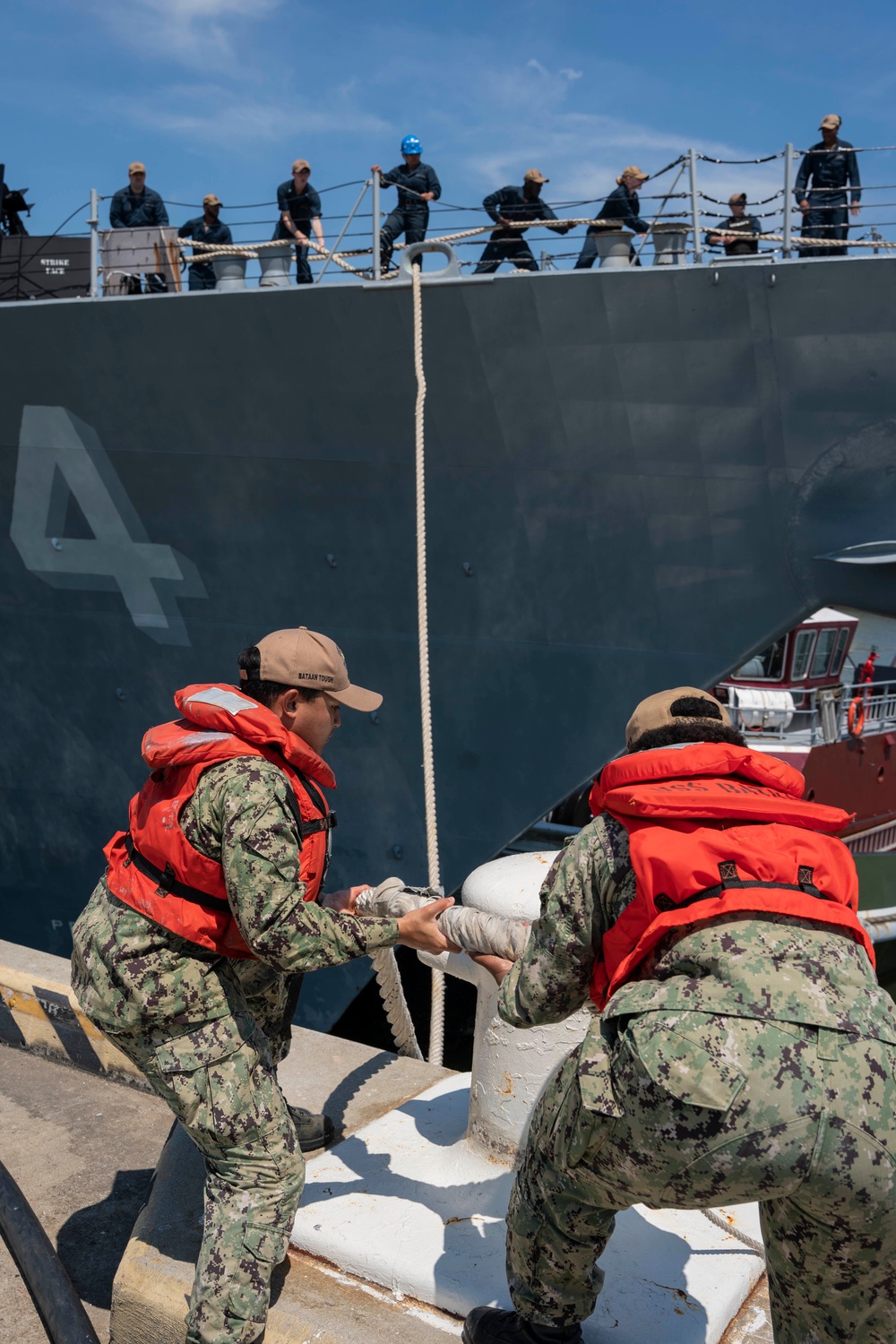 USS Nitze Departs on Deployment