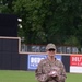 43 AMOG Senior Enlisted Leader Throws Ceremonial First Pitch at Minor League Baseball Game