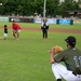 43 AMOG Senior Enlisted Leader Throws Ceremonial First Pitch at Minor League Baseball Game