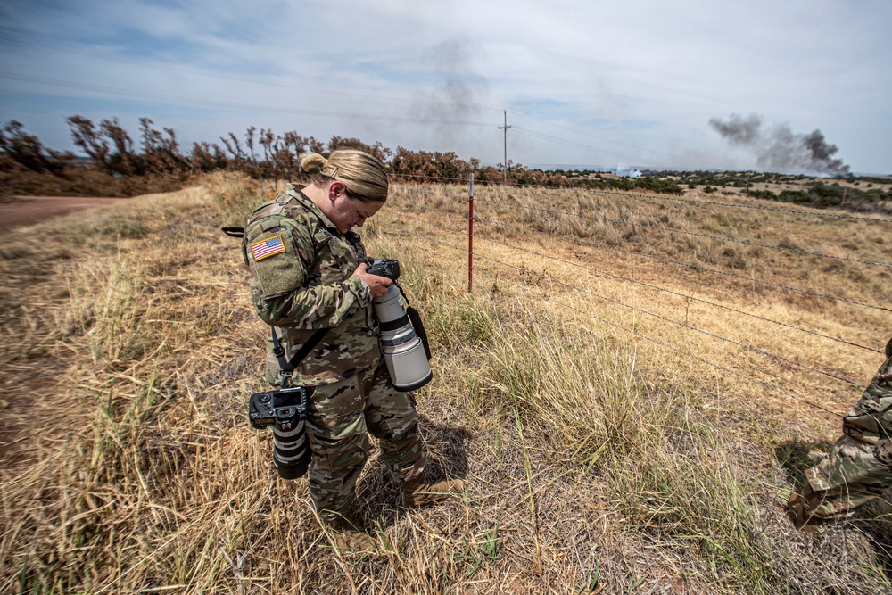 145th MPAD covers OKNG wildfire response