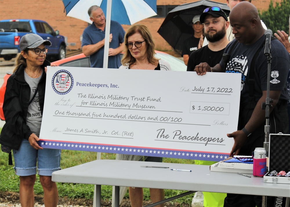 Peacekeepers Ride Honors Former Illinois National Guard Chief of Staff