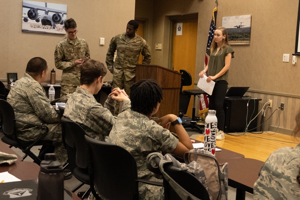 Team Pope Hosts Civil Air Patrol Cadets