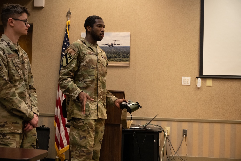 Team Pope Hosts Civil Air Patrol Cadets