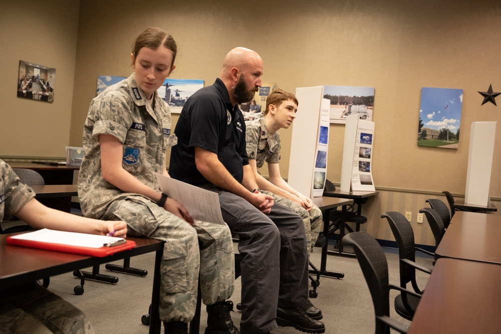 Team Pope Hosts Civil Air Patrol Cadets