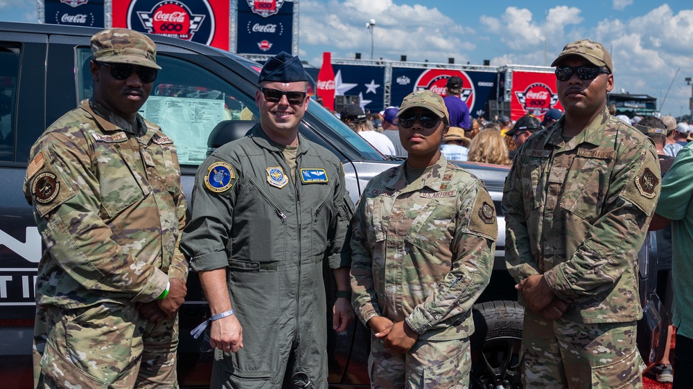 Pope, Seymour Johnson Airmen Take Part in NASCAR Memorial Day Weekend Activities